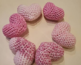 Crochet Heart Plush