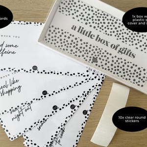 A Little Box of Gifts | Birthday Gift Card Holder, Gift Card Box, A Fun Way to Give Gift Cards, Birthday Cash Holder, College Gift Idea