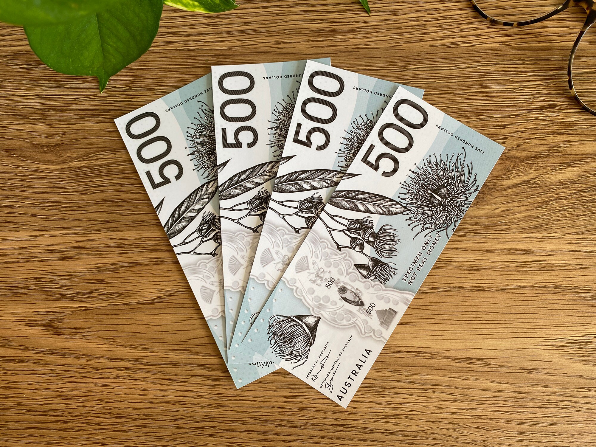 500 Dollar Australische Bankbiljet Placeholders 500 Dollar Etsy Nederland