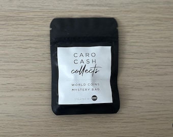 Bolsa Misteriosa de Monedas del Mundo / Colecciona Carocash / Sorteo de la Suerte, Bolsas de la Suerte, Fukubukuro, Aprendizaje, Dinero