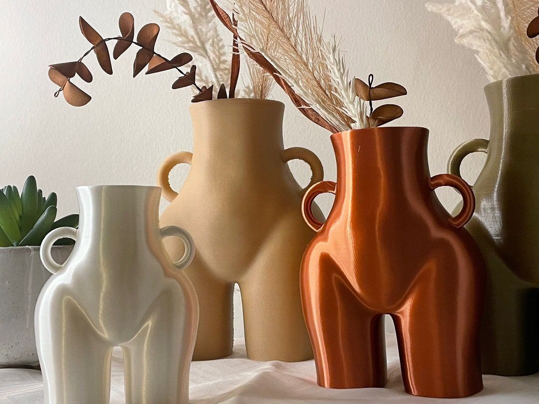 Love Handles Bum/boob 3D Printed Vase Pampas Grass Planter Etsy