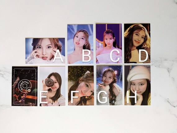 TWICE Photocards (doughnut) - Etsy