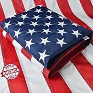 American Flags 3x5,100% American Made, The Best Embroidered Stars and Sewn Stripes