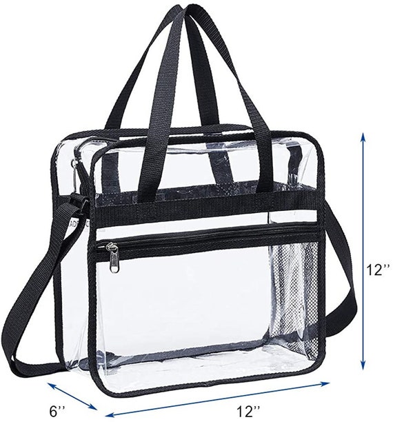  Clear Bag Stadium Approved,Security Approved Clear