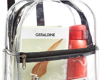 clear vinyl backpack