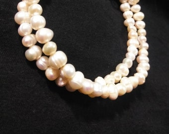 White Fresh Water Pearl Necklace