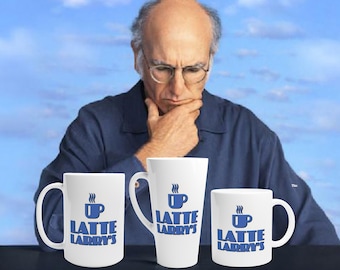 Latte Larry's Mug: Curb Your Enthusiasm Fan Gift