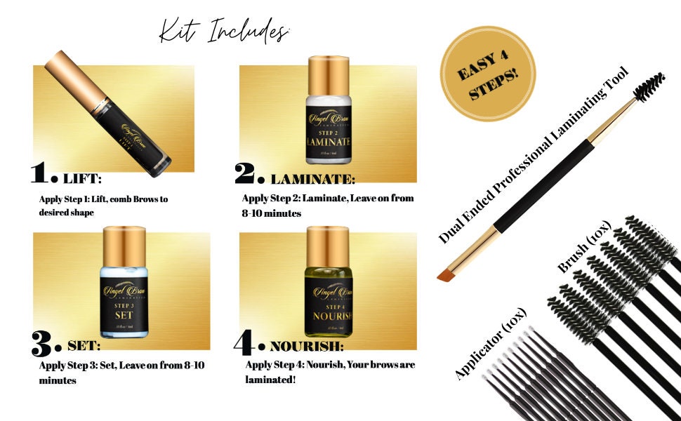 Professional Brow Lamination Kit Etsy
