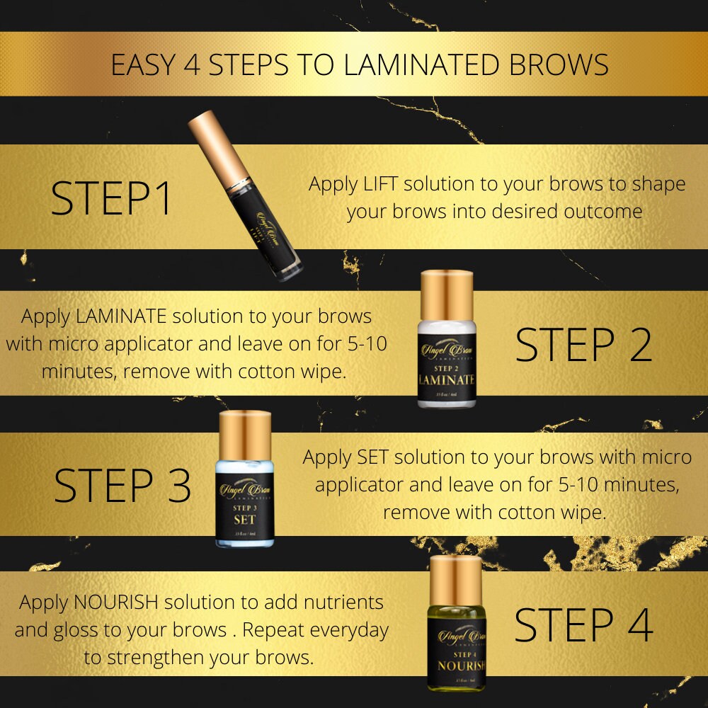 Professional Brow Lamination Kit Etsy