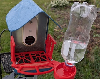Landing Perch/Waterdish, Side Fence (V2) and grating