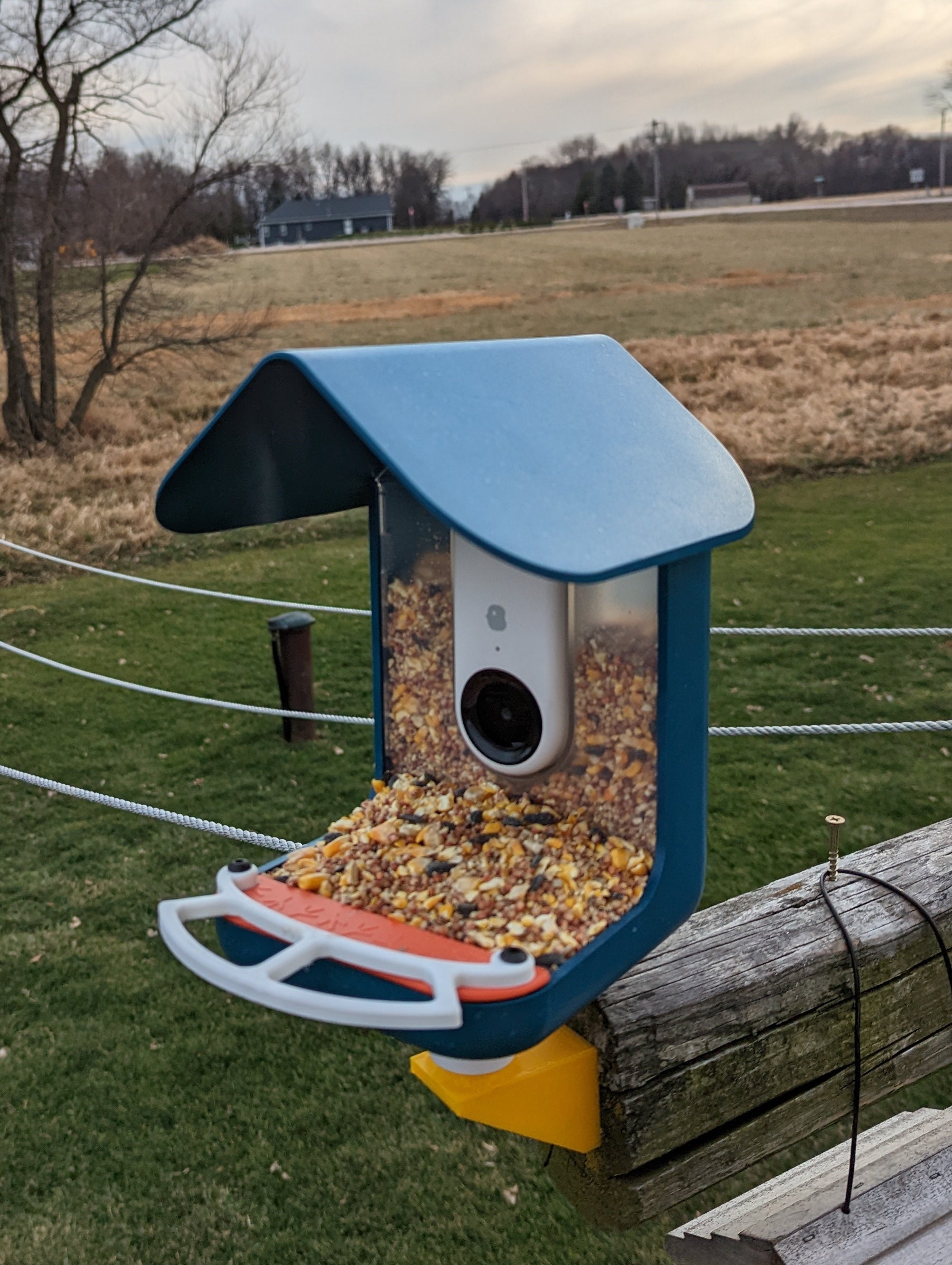 Bird Buddy Outdoor Bird Feeder Kit 9 - Blue