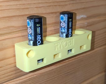 Ryobi Lithium battery holder