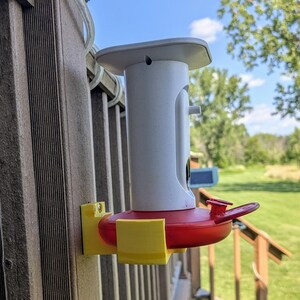 Soporte de pared para comedero de colibríes imagen 6
