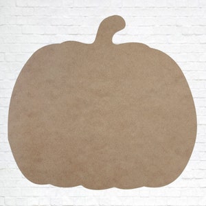 Pumpkin Unfinished Wooden Outline. Buy Pumpkin Fall Décor Shapes Now!