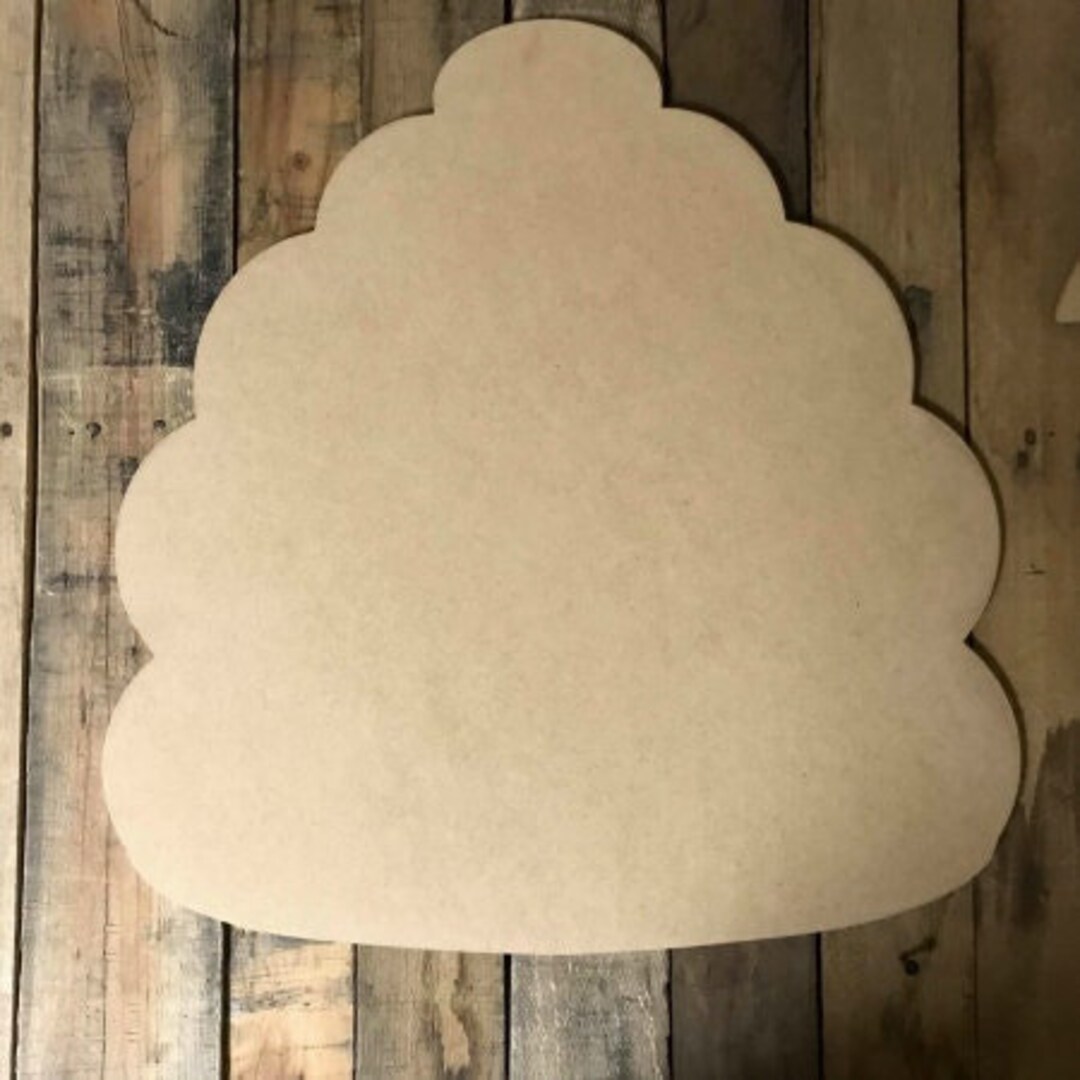Beehive, Unfinished Wooden Craft Shape, Wall Decor, Honey Bee Shape