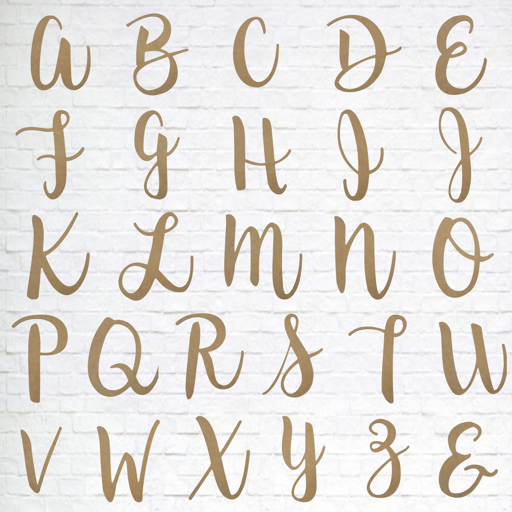 Unfinished Wooden King Basil Letter, Buy This Wooden Letter Today! - Etsy