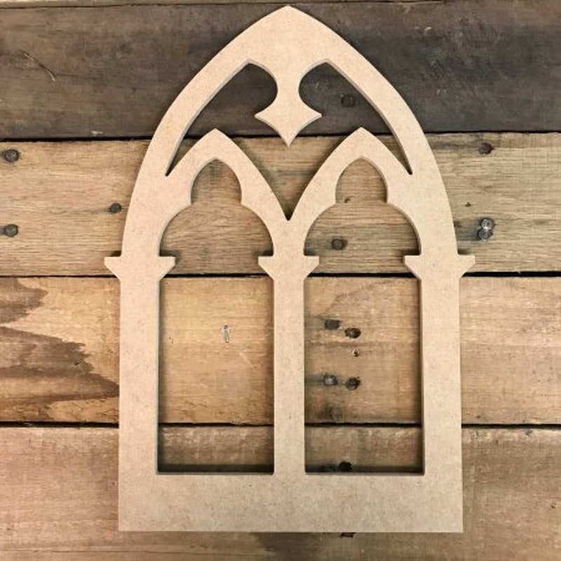Wooden Cathedral Wall Decor - Etsy