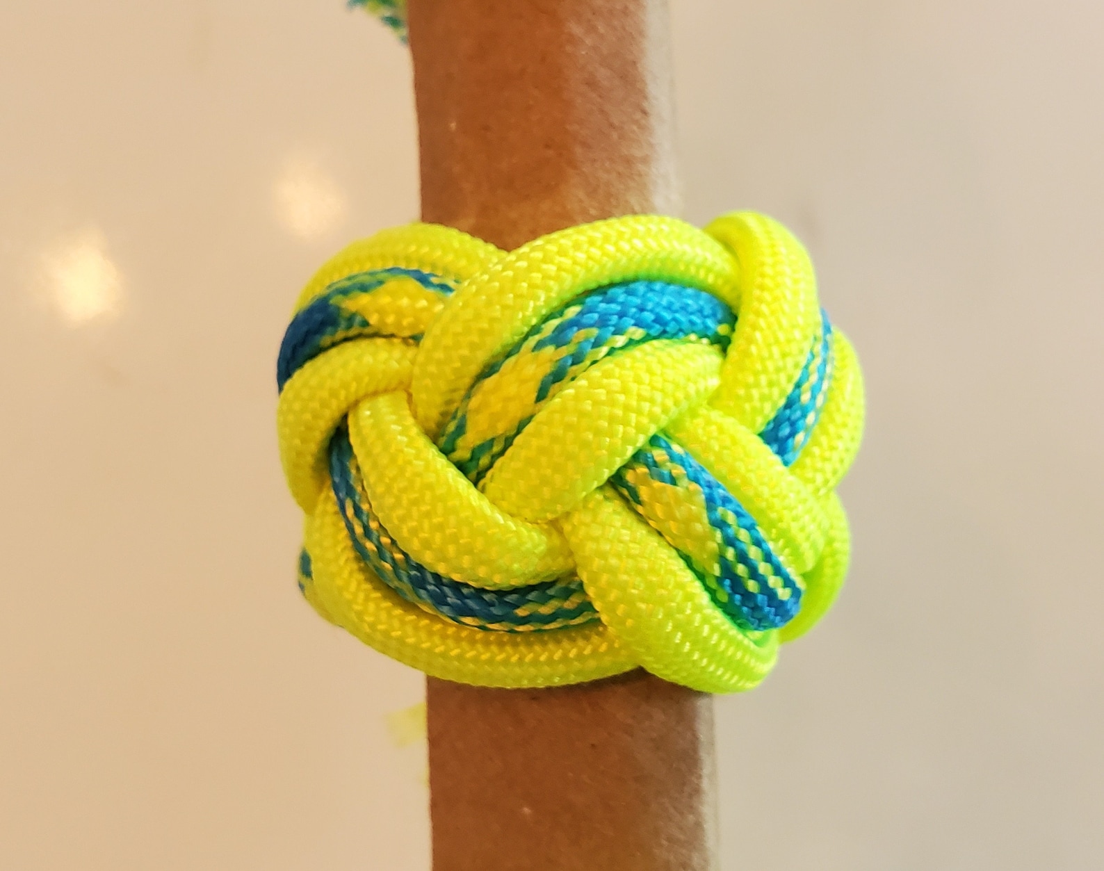 Cub Scout Neckerchief Slide Knot Woggle Knot/turk's Head Etsy