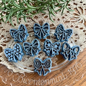 Bow Polymer Clay Cutters: Earring Making, Jewelry DIY