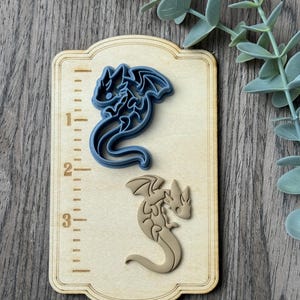 Flying Baby Dragon Polymer Clay Cutter: Fantasy Earring Making