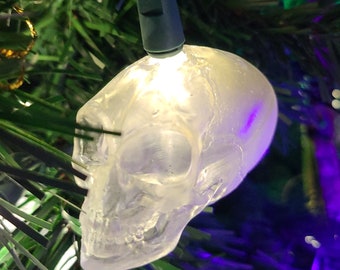 UPGRADED Indiana Jones and the Kingdom of the Crystal Skull Lightup Christmas Ornament.  Indiana Jones Christmas Ornament.  Crystal Skull