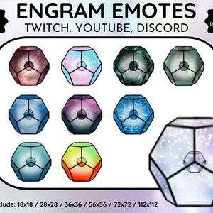 Destiny 2 emotes Witch Queen - 3 emote pack for Twitch Discord