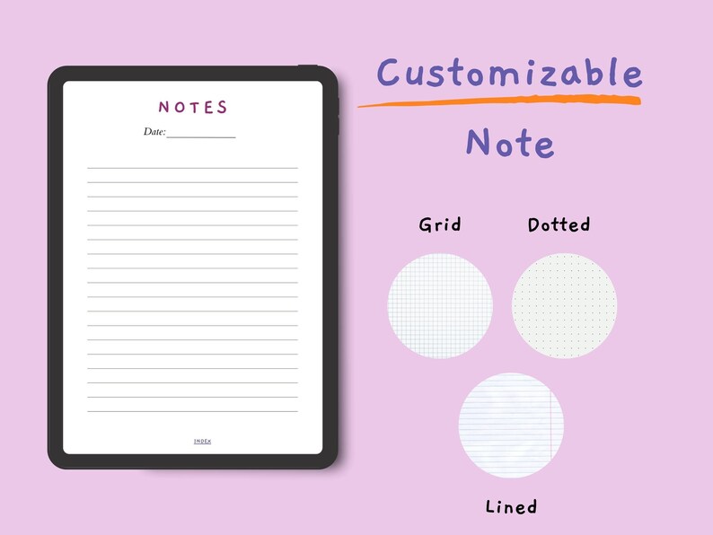 2023 ADHD Digital Planner, Digital Bullet Journal Pdf, Adhd