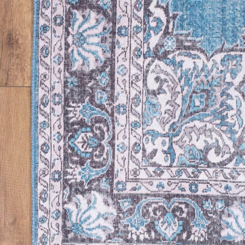 BEDROOM RUG, Area Rug, Anatolian Rug 3x5, Blue Rug, Washable Rug shops 4x5, Area Rugs 5x6, Turkish Rug 4x6, Blue Rug Runner, Rug 2x8, Blue Rug