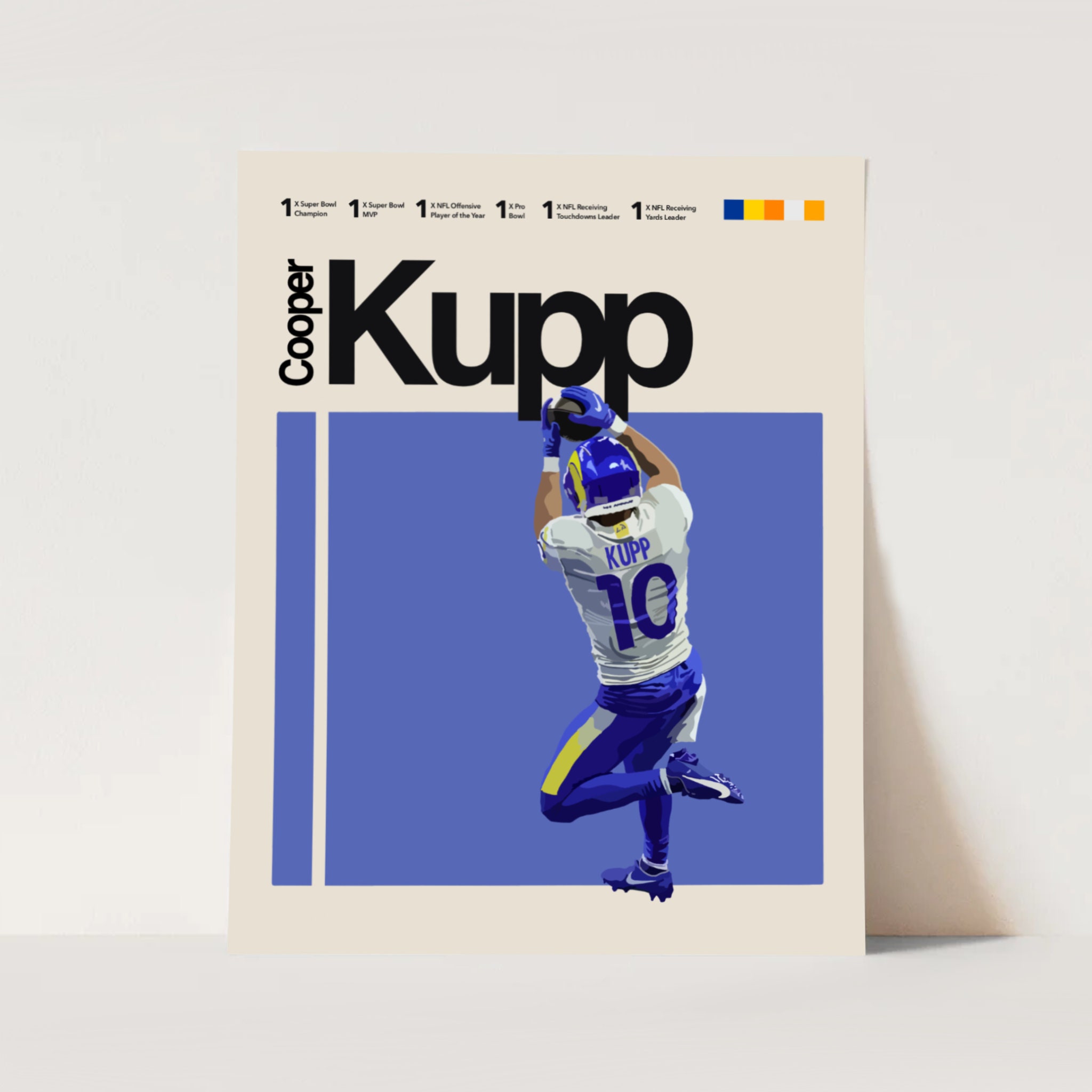 Cooper Kupp Super Bowl Catch Cooper Kupp Rams Poster LA Rams - Etsy