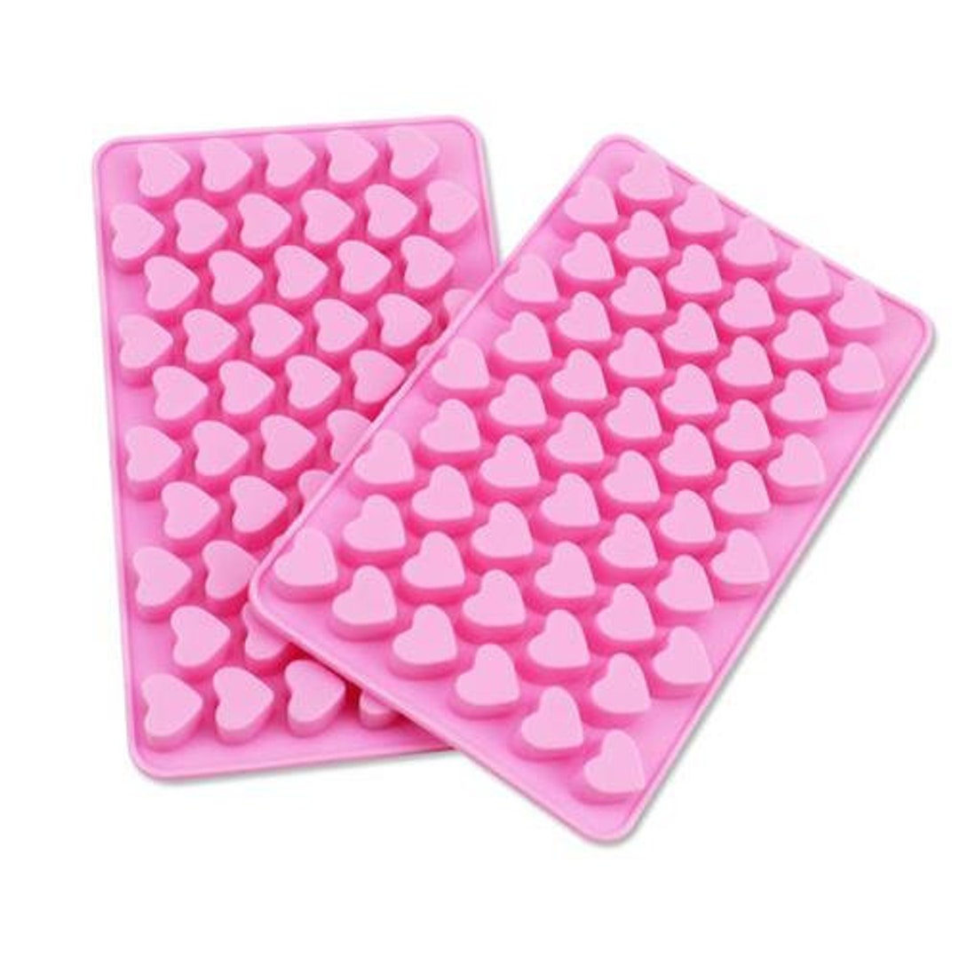 Red Silicone Cat Shaped Ice Cube Tray Jelly Maker Easy Pop Out 21