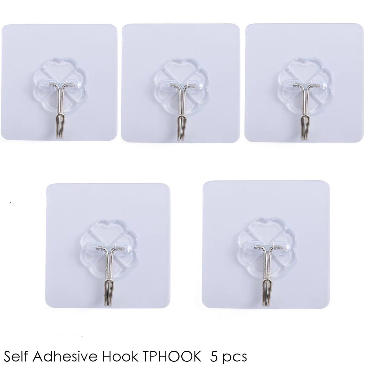 Self Adhesive Hook Strong Sticky Hooks Heavy Duty Wall - Etsy UK
