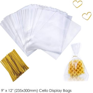 9x12 Cello Bags -  UK