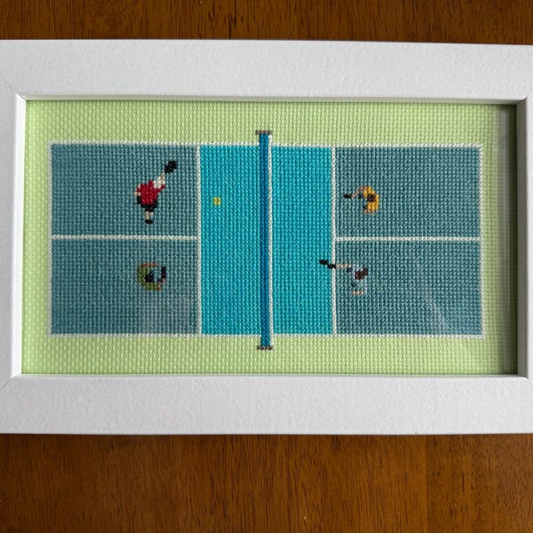 Pickleball Stitch Chart - Etsy