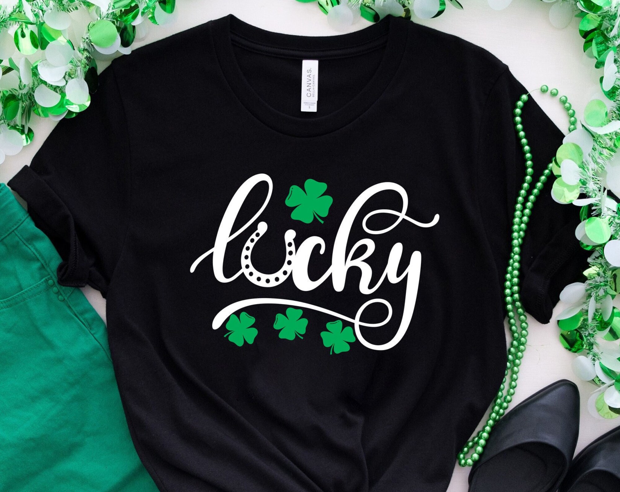 Discover St Patricks Day, Feeling Lucky T-Shirt