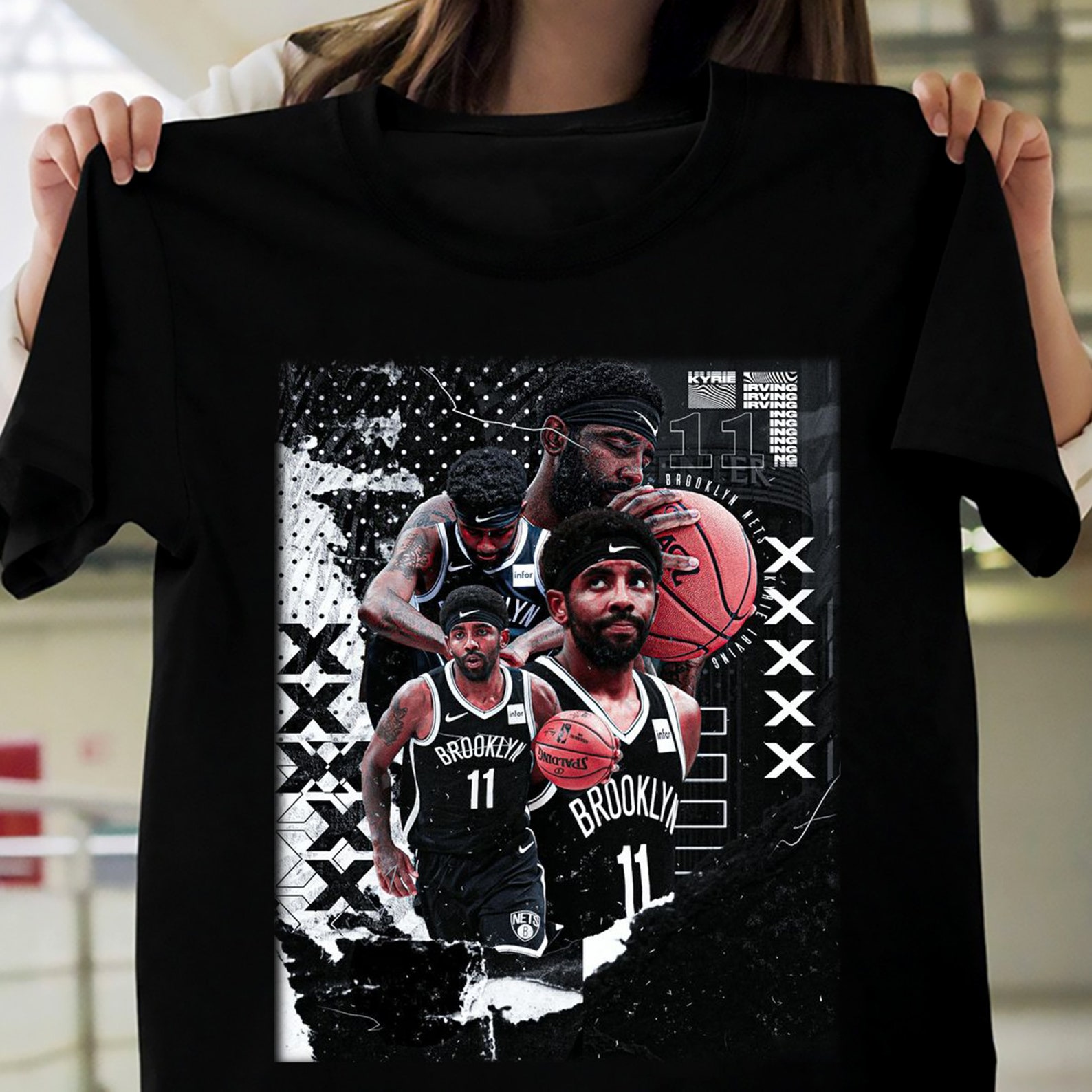 Best TShirt Of Kyrie Irving Brooklyn NBA Team Kyrie Irving Etsy