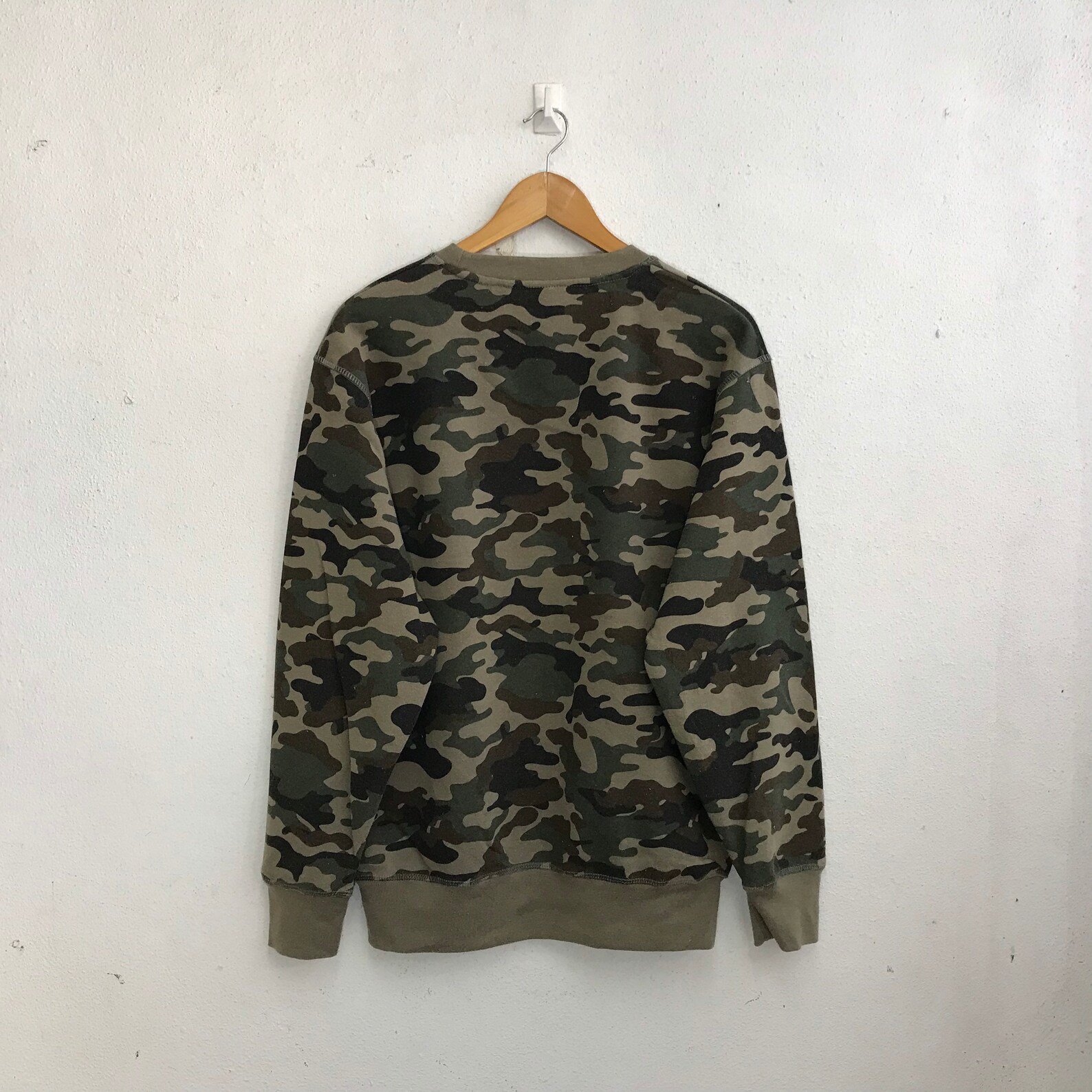 Camouflage Camo Sweatshirt Pullover Jumper Sweater | Etsy