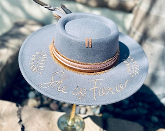 Gepersonaliseerde Fedora-hoed