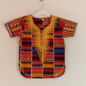 Afrikaanse kleding voor kinderen.... Dashiki...2T,4T,6-14.