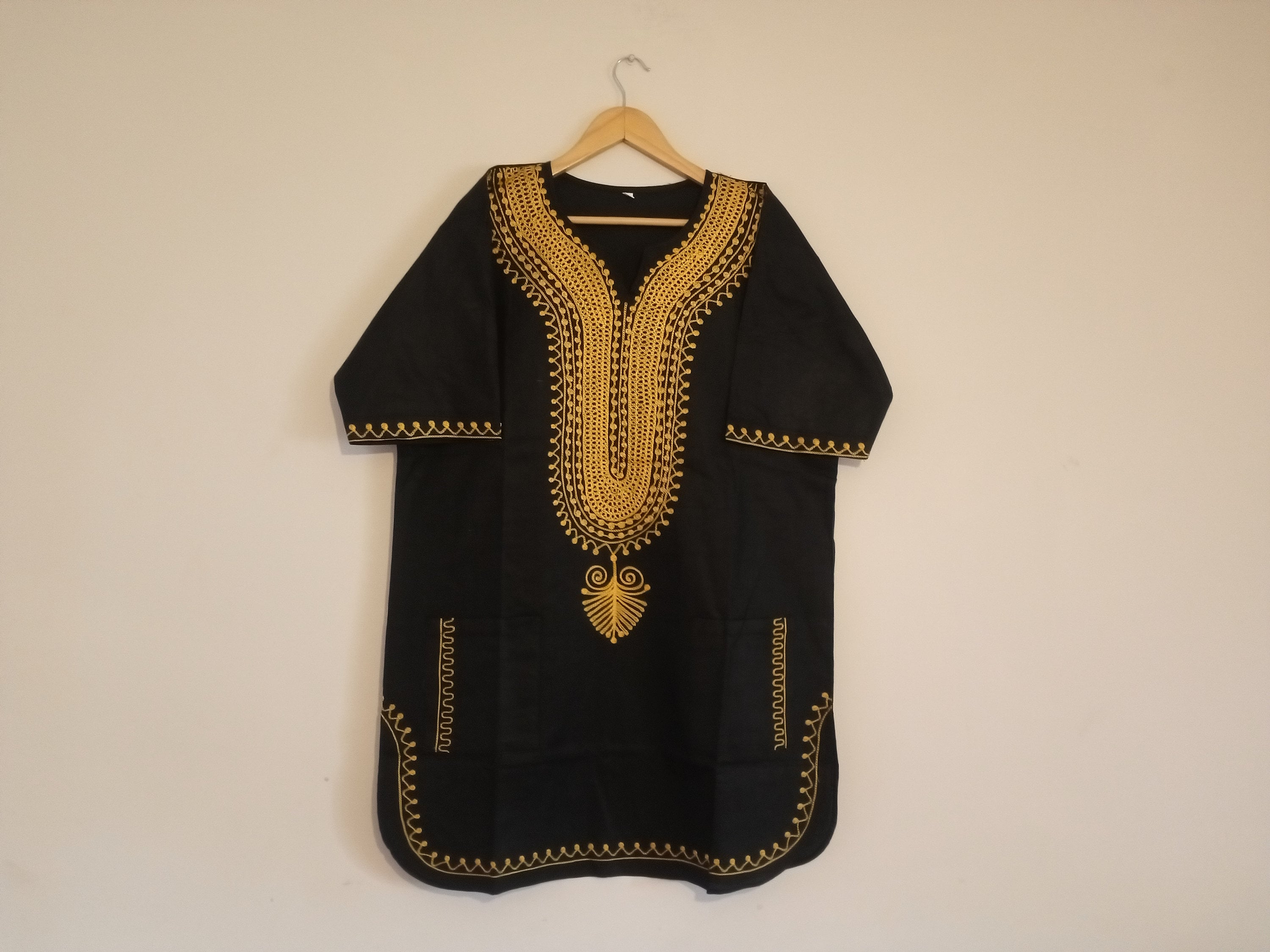 White Dashiki Dress - Etsy