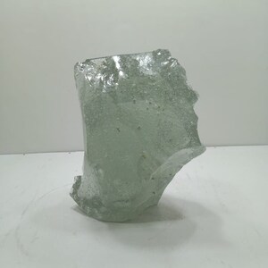 1950 gr of rough natural andara crystal monatomic gray with little bubble inside