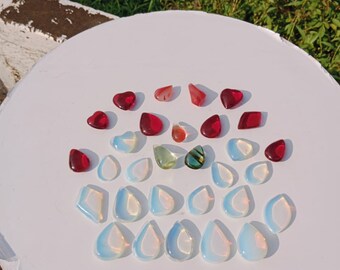 30 pcs of Beautiful amour Andara Crystal pendant mix colors