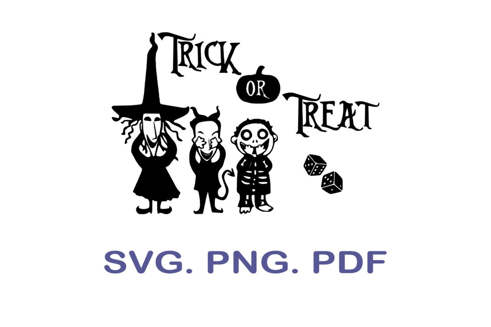 Lock Shock and Barrel Svg Trick or Treat Nightmare Before Etsy