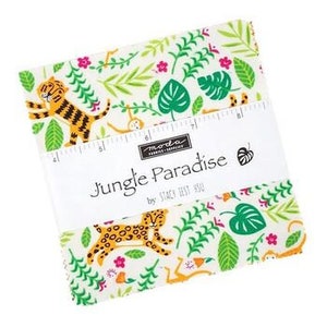 Moda Precuts 5" Charm Pack -  Jungle Paradise