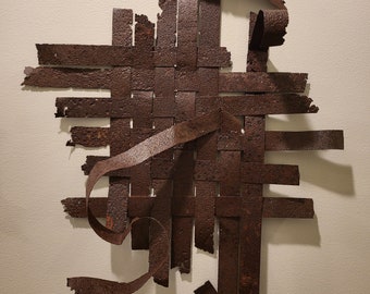 Original Handmade Steel Wall Sculpture #1