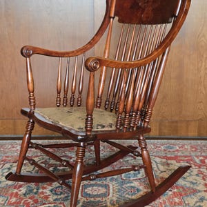S Bent Bros Rocking Chair - Etsy