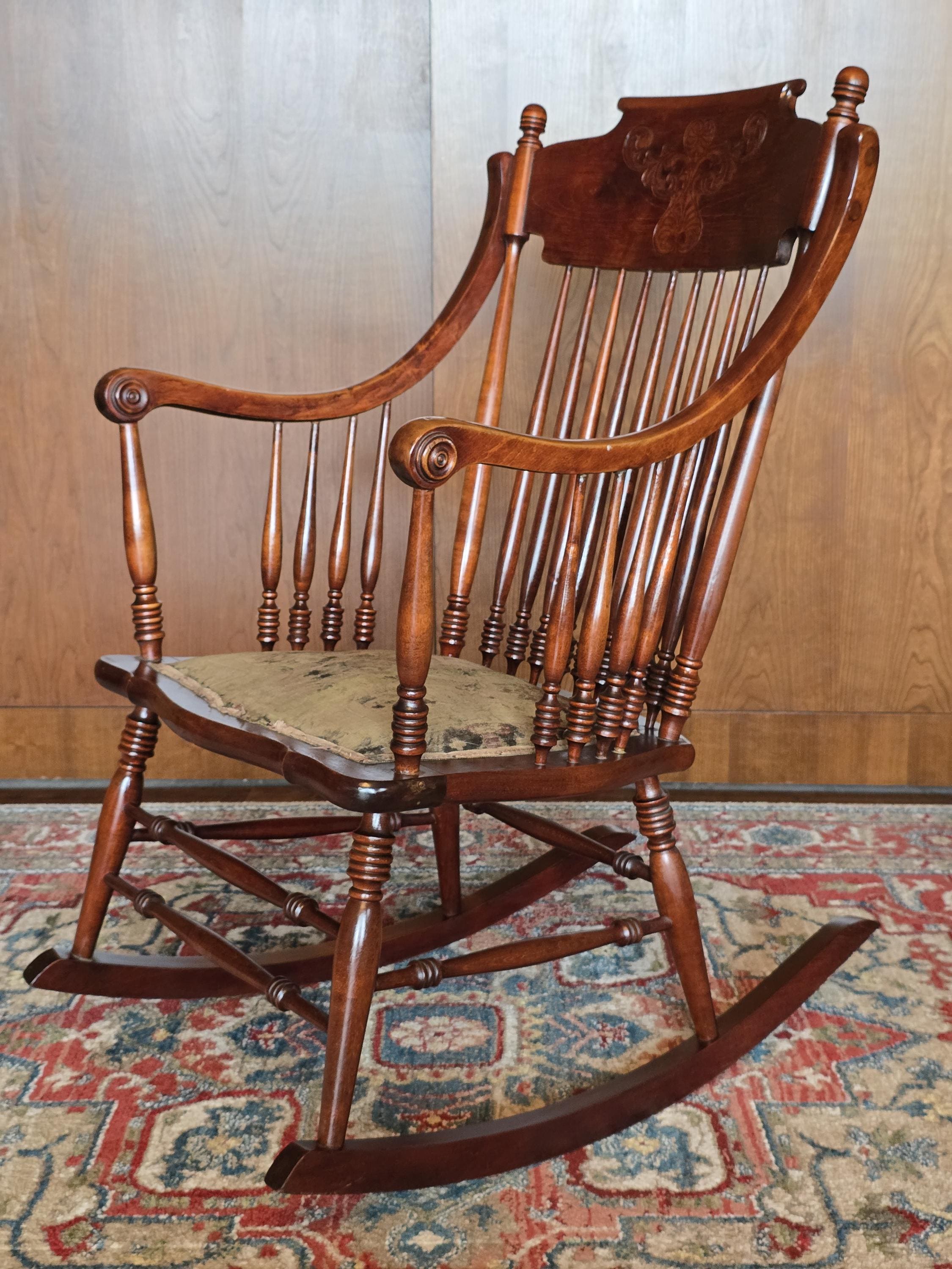 S Bent & Bros. Rocking Chair - Etsy