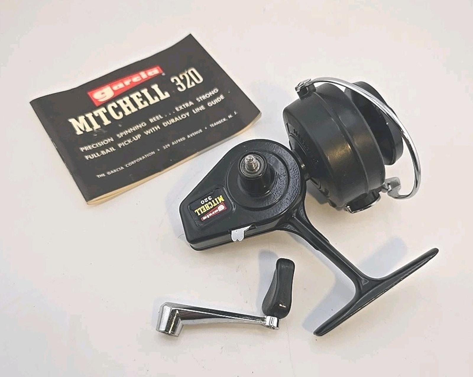 Mulinello Da Pesca Mitchell 300 - Nuovo Vecchio Stock (NOS) - Anti Reverse Dog 81036 - Made In France