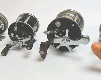 Vintage PENN Long Beach 68 Fishing Reel - Circa 1960s - Etsy