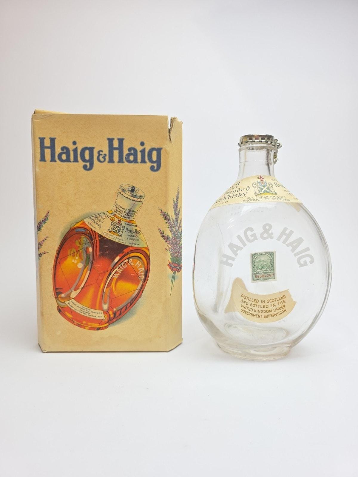 Haig and Haig Bottle - Etsy