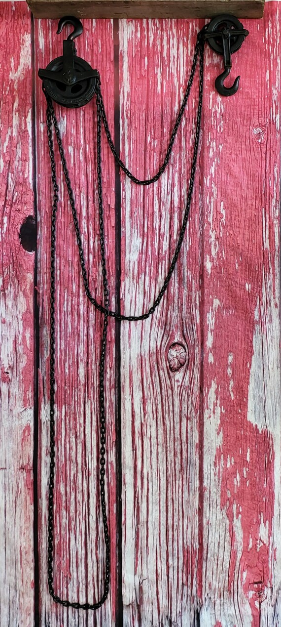 Vintage Block and Tackle Etsy